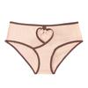 CINOON Slip Sexy a Vita Bassa da Donna Costine Taglio a Vista Patchwork Mutandine Desiderio Puro Fiocco Comfort Morbida Mutanda