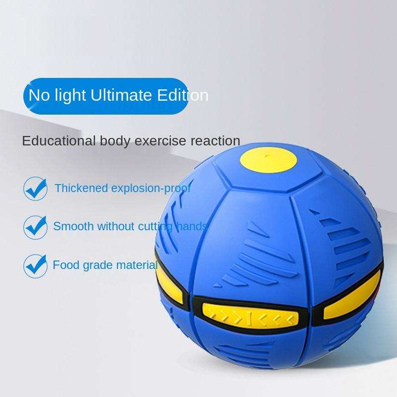 Deformable Flying Saucer Ball Magic Vent Toy For Kids Outdoor/indoor Parent-child Foot Pressure Relief Stress Decompression Gift