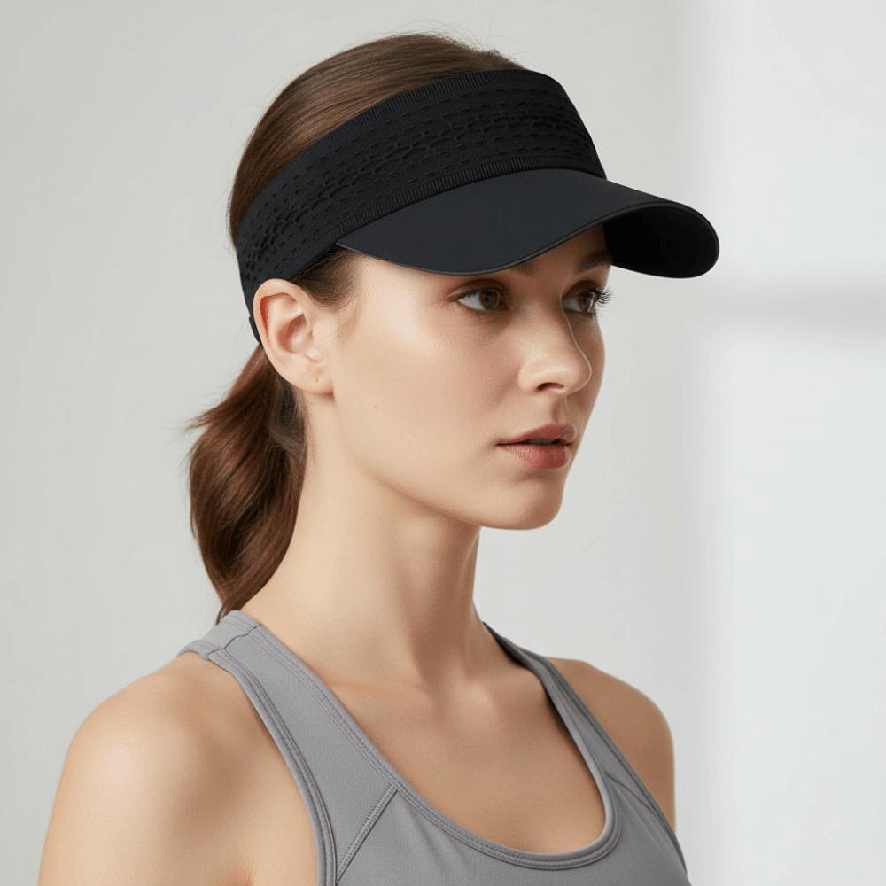 Sweat-absorbing Sports Cap Multicolor UV Protection Cap Sunshade Sun Visor Sports Activities