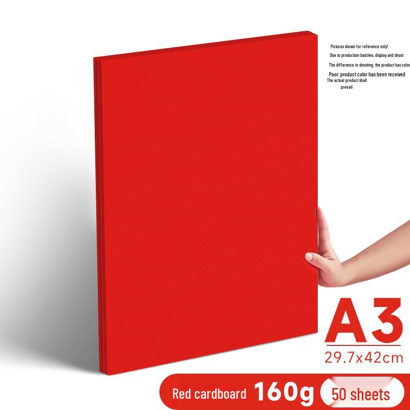 Leuchtend rotes A4/A5 70g Druckpapier für Büro und Basteln