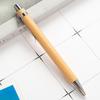 Bamboo Wood Ballpoint Pen 1.0Mm Bullet Tip Blue Black Ink