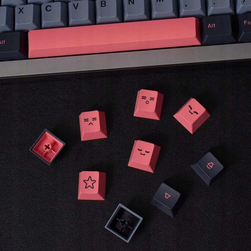 Keycaps for Mechanical Keyboard PBT Profile Cherry 173pcs DS 8008
