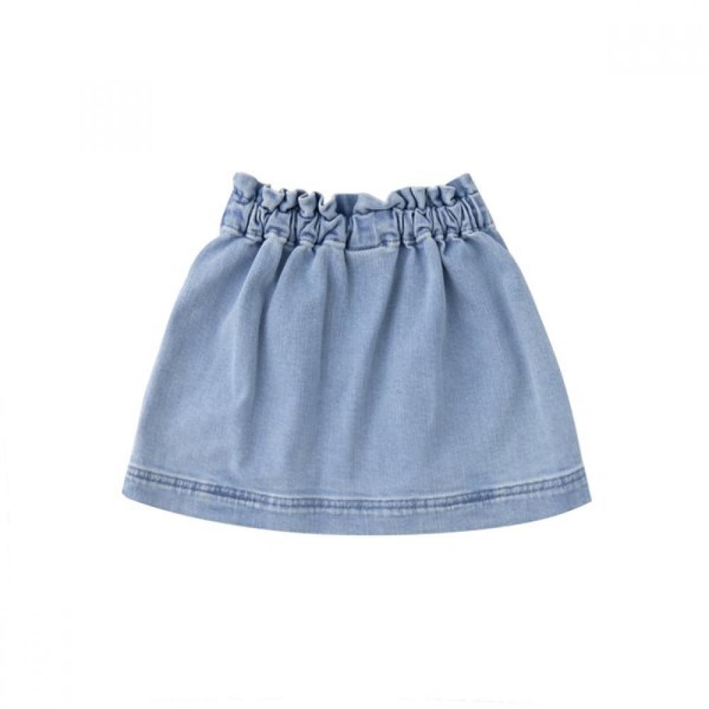 Bonton Denim Skirt Heart Pocket 7617t 430 12
