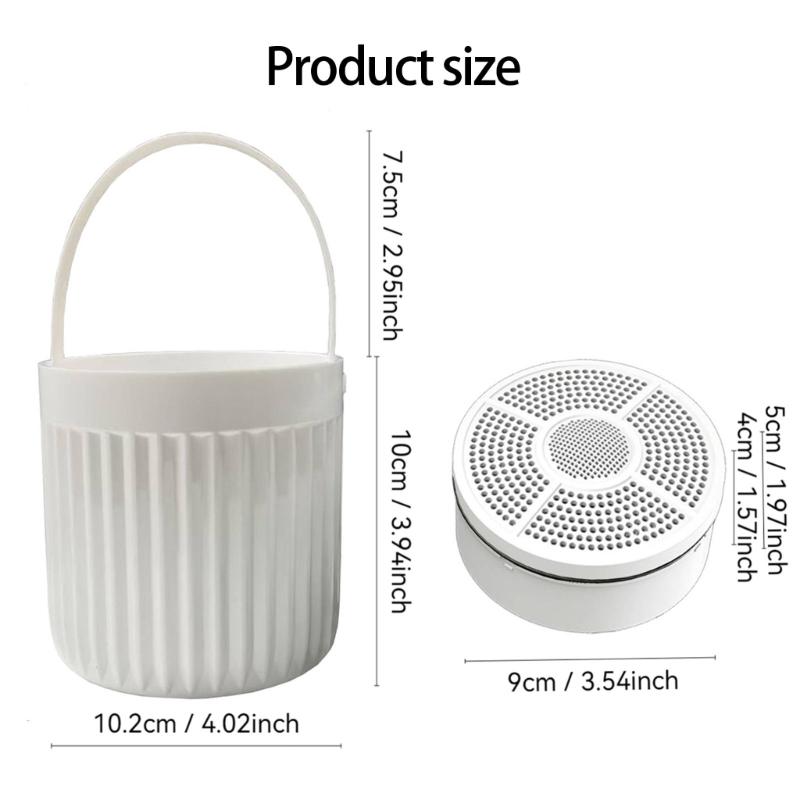 Easy Carry ABS Shower Head Filter Easy Mount Designs Bath Water Purifiers Removes Impurities for Sensitive Skin Bathing