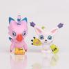 9-piece Digimon Digital Monster Toy Model Cute Action Character Model Toy