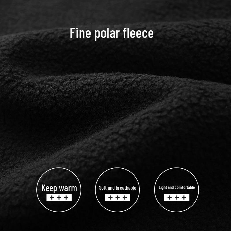 Pánské slim fit větruodolné kalhoty s velurovou podšívkou - ležérní, všestranné a teplé pro podzimní a zimní dojíždění