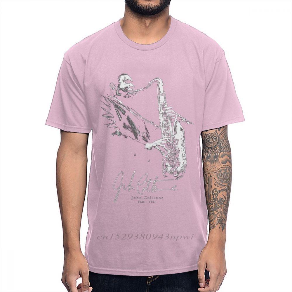 American Jazz Saxophonist And Composer Sax Music John Coltrane T Shirt 100 Cotton Graphic Cotton Tee Shirt