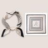 Elegant Silk Scarf Women 53x53cm Pure Mulberry Square Neck Floral Print Lightweight Accessory
