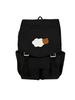 Cute Neon Color Nylon Backpack For Girls With Design For School And College