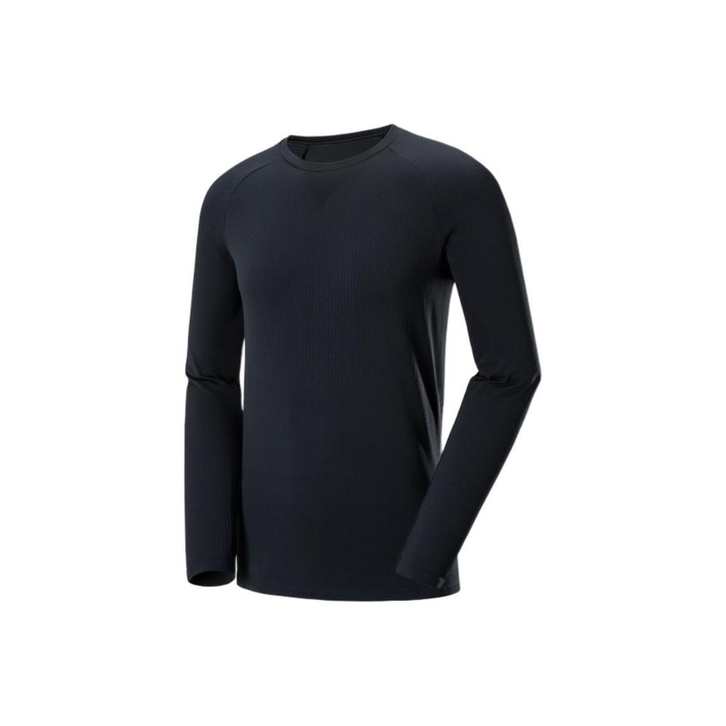 SALOMON Sense Aero FW25 Seamless Round Neck Breathable Fashion Sports Running Long Sleeve T-Shirt Men Tops C18781