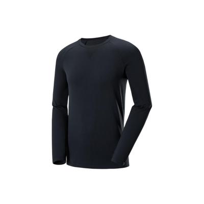 Sense Aero FW25 Camiseta Esportiva de Manga Longa Masculina de Moda Respirável de Gola Redonda Sem Costura C18781