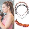 2 Pcs Bangs Hairstyle Hairpin Headband, Professional Weave Bangs Clip, Toothed Headband Braid Tool, Women Girls Fashion Hair Accessories