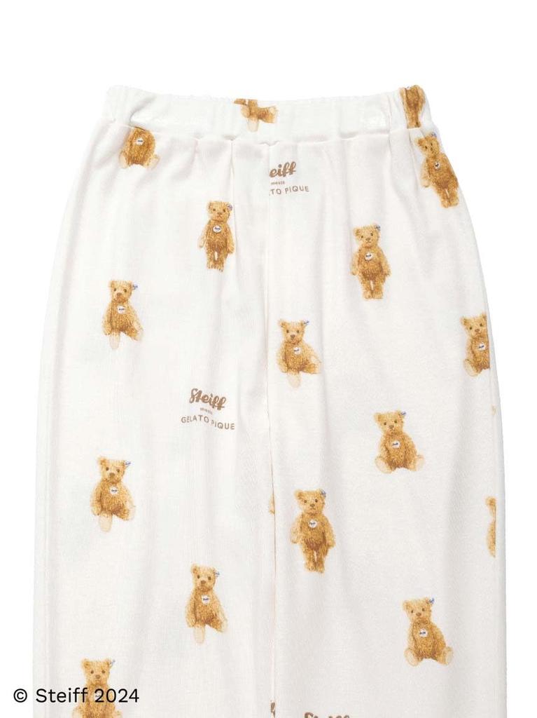 Gelato Pique Limited Edition Steiff Kids James Print Long Pants PKCP245465 CRM