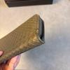 Used BOTTEGA VENETA Intrecciato Long Wallet Round Zipper
