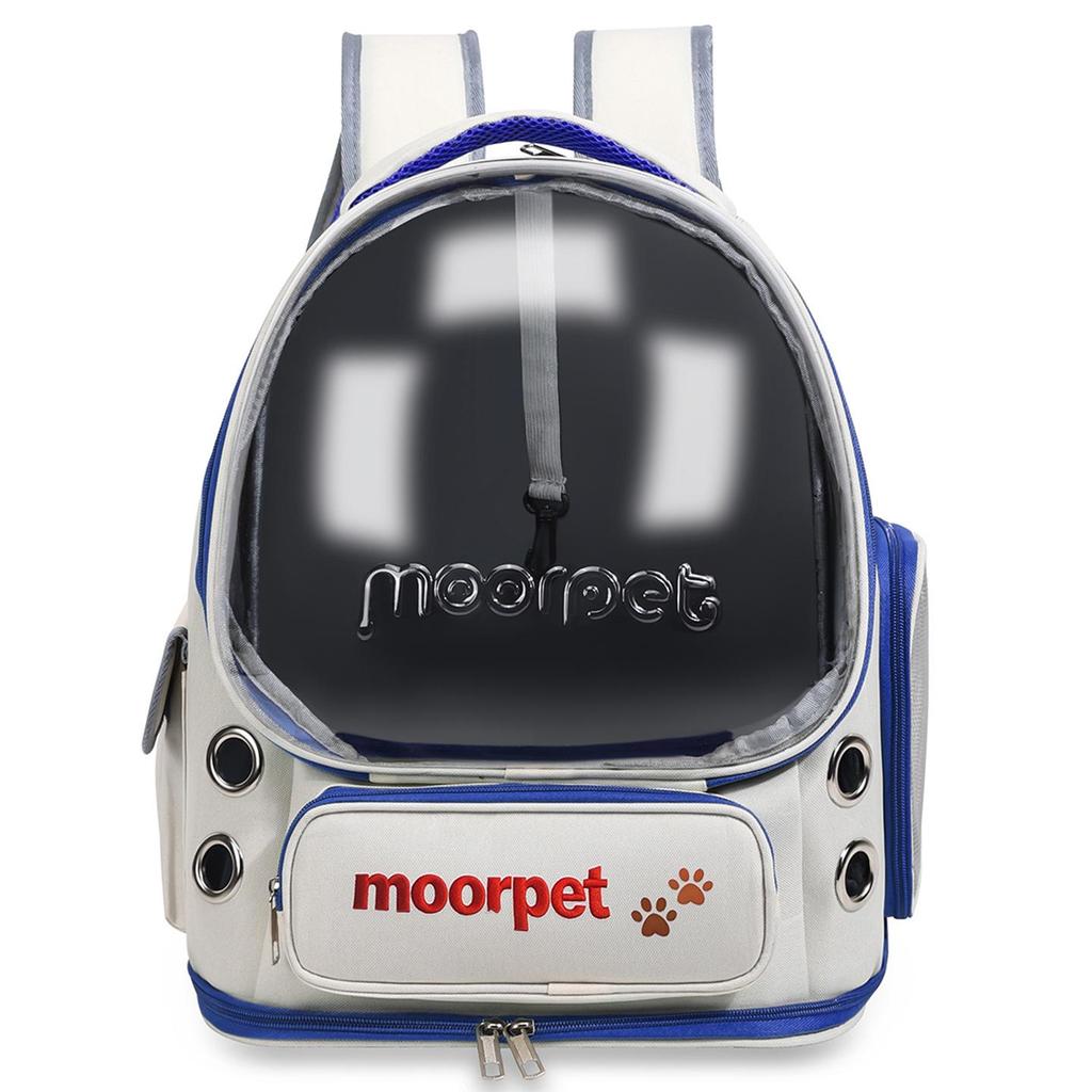 Large Capacity Transparent Pet Backpack - Breathable Space Capsule Design for Cats