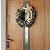 Couronne de Noël Dorée - CREATIVE HOME - Diamètre 35 cm - Décoration Extérieure et Intérieure