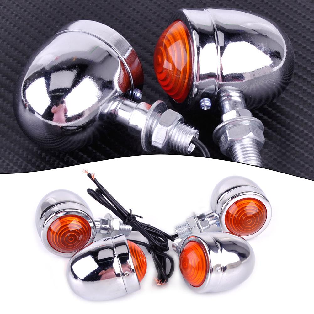 4st Blinkers ABS Plast CG125 För Harley Chopper