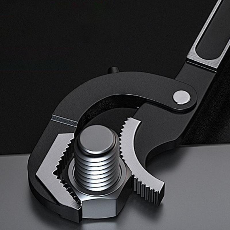 Precise Engineered Adjustable Spanner Tool With AntiRust Treatments And Comfortable Grip Handle Wrench For Mechanics