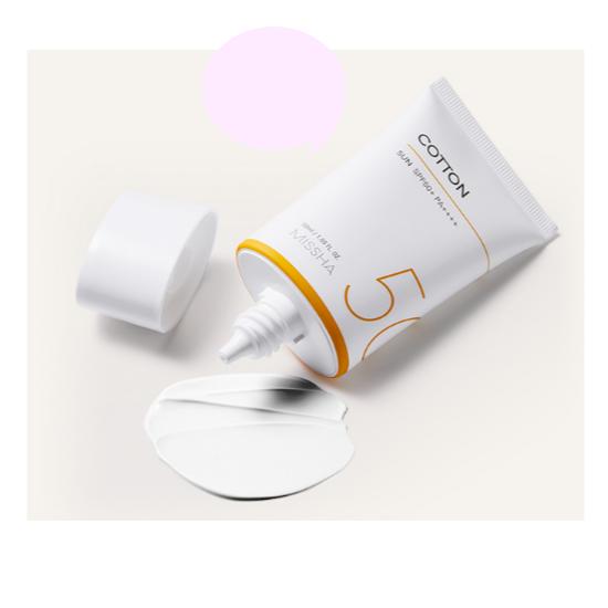 Всесторонне безопасный хлопковый солнцезащитный крем 50 мл 50ml