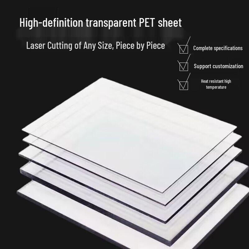 Transparent PET PVC Polycarbonate Plastic Sheet for Printing and Machining