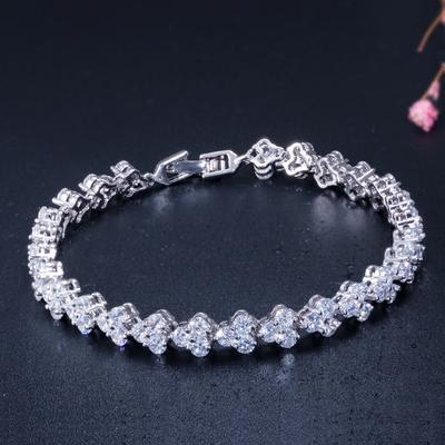Aaa Zircon Super Flash Roman Bracelet, Carina Lau, Exquisite Jewelry.
