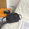 Denim Mobile Phone Bag Letter Shoulder Crossbody Bag