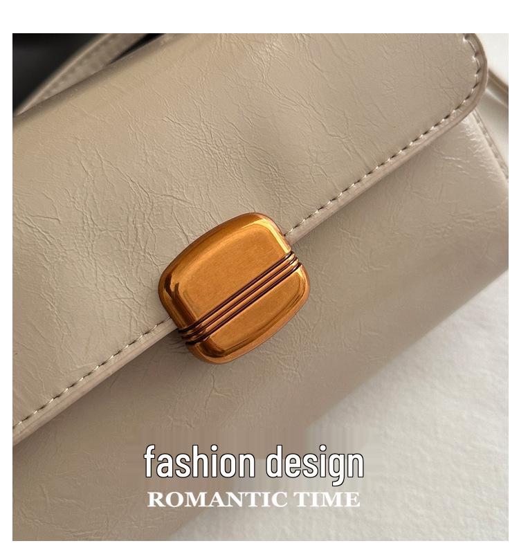 Modna damska mała kwadratowa torba na jedno ramię i crossbody na rok 2025: Modna torebka do dojazdów