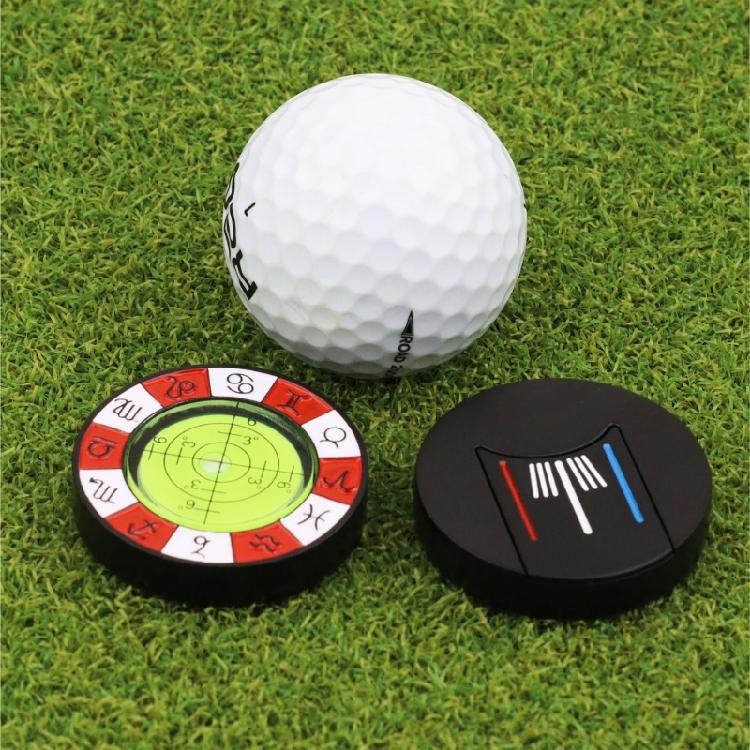 High Precisions Level Reading Ball Marker Detachable Level Reading Golf Hat Clip Marker Green Reading Tool Enduring