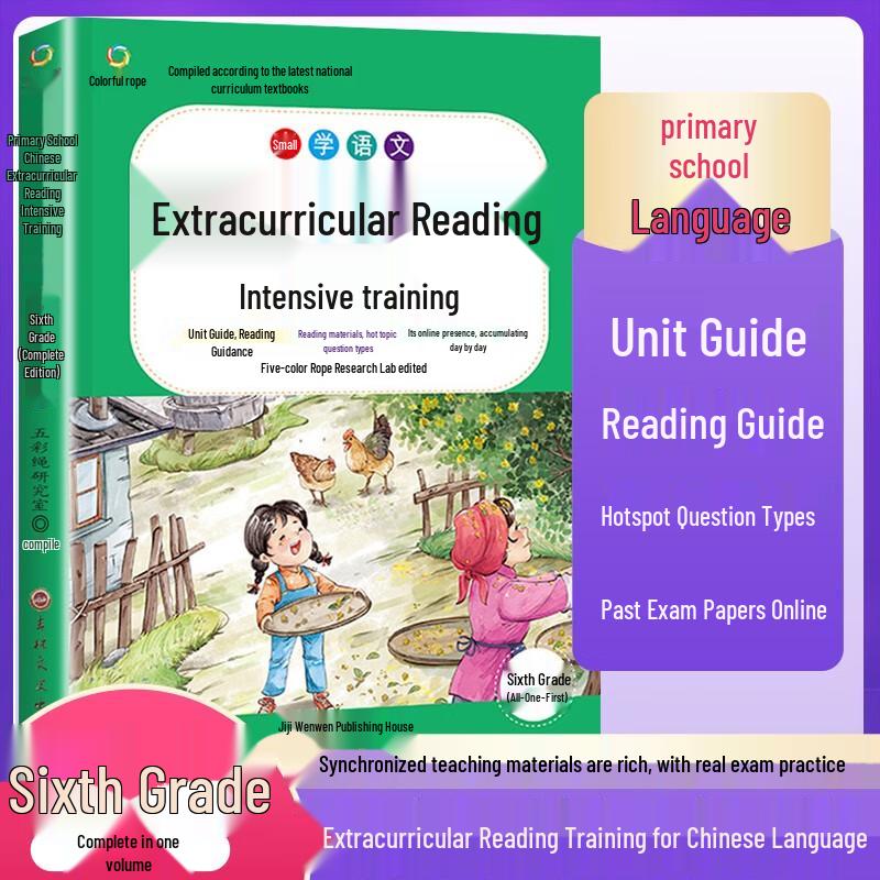 Primary School Chinese Extracurricular Reading Workbook