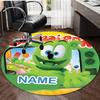Personalized Gummibar friends Round Chair Office Rug - Perfect for Mat, Office Chair & More - Ideal Gift for Birthdays and Holidays