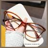 Tr90 Anti-blue Light Glasses For Women Cat Eyes Personalized Myopia Glasses Frame Ultra Light And Fashionable TR81301