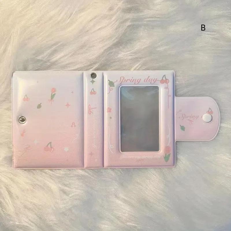 

1 шт. Фотоальбом Для Фото Подарок Ins Милый Граффити Держатель Фотокарточек Коллекционная Книга Идолов 3-дюймовый Конверт Упаковка B