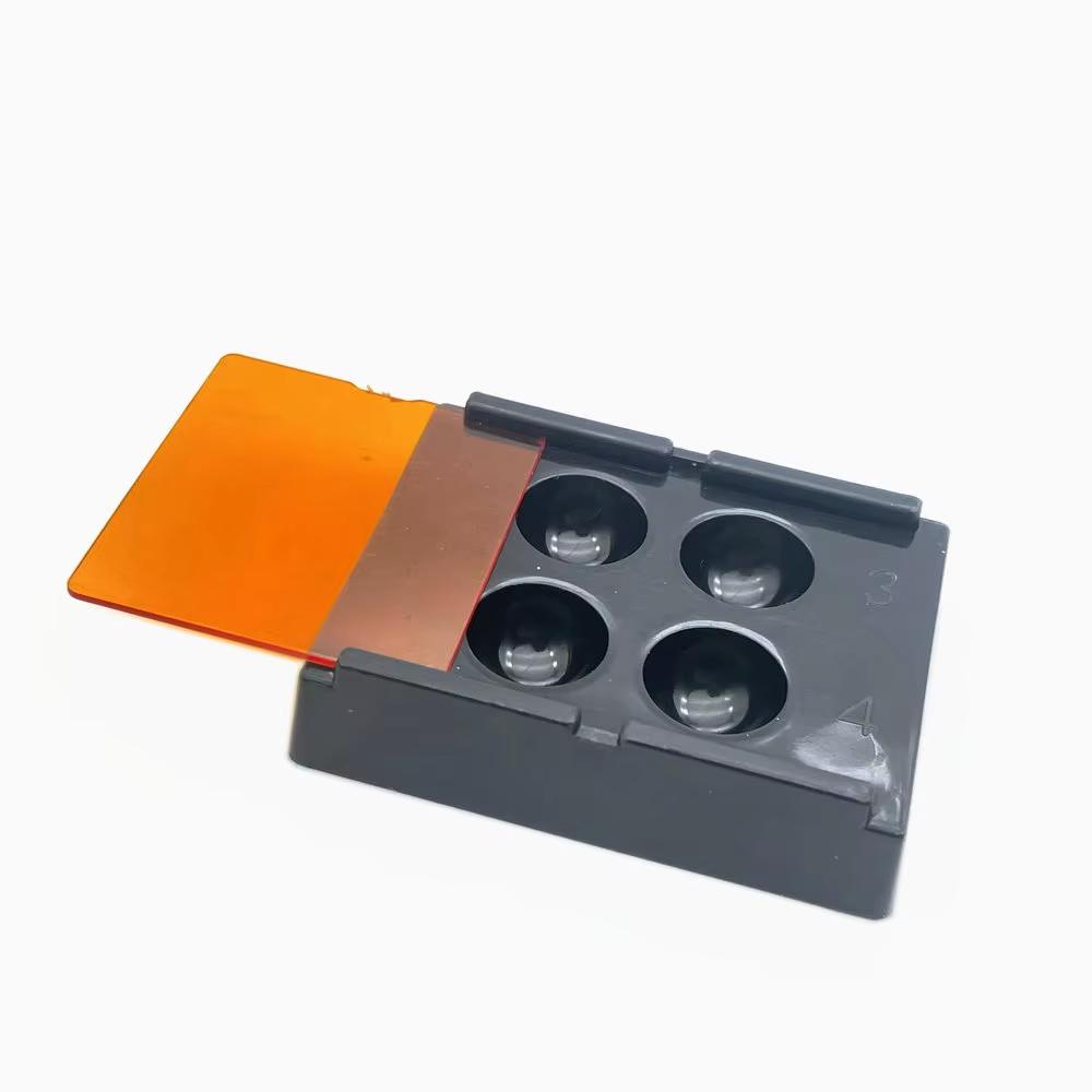 4 Holes/8 Holes Dental Veneer Storage Box Teeth Patch Shading Light Storage Case Denture Retainer Molar Boxes