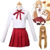 Vibrant Himouto! Umaru-chan Umaru Doma Girls School Uniform Skirt Dress For Anime Fans