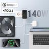 Adaptor Universal de Călătorie MINIX TP140 140W, 3*USB-C 1*USB-A