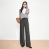 Women's Wide-Leg Winter Sweatpants with Drawstring Waist - Casual European & American Style.