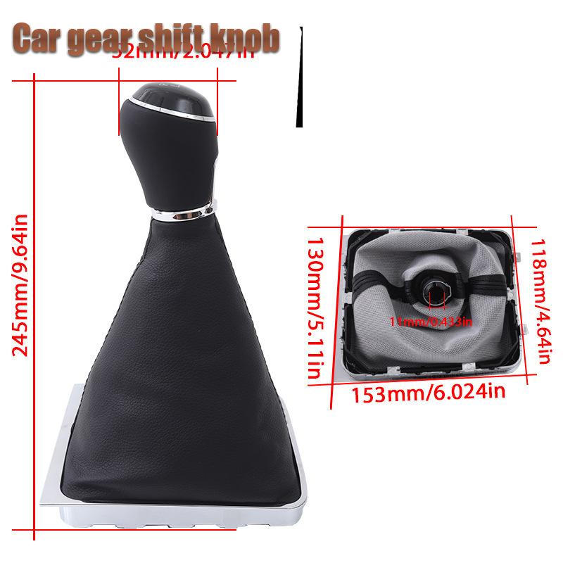 For Volkswagen Golf 7-speed GTI gear shift handball gear shift lever handball 5 SPEED