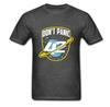2024 Fashion Custom T shirt dont panic sci-fi 42 Hitchhiker Guide To The Galaxy T-shirt Retro Science Guide Tshirt camiseta