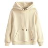 Retro Light Gray Low-income and Long-sleeved Hooded Sweater for Men and Women In Autumn and Winter