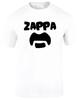 Frank Zappa t-shirt heren snor vintage 70s 80s 90s band stijf rock tee top
