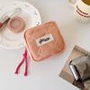 Mini Plaid Makeup Bags Headphone Key Lipstick Storage Bag Minimalist Checkered Cosmetic Bag Makeup Pouch Small Zipper Coin Purse