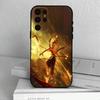 Lustiger Film Ne Zha Handyhülle Für Samsung S25,24,23,22,30,21,10,9,Ultra,Plus,Lite,FE,4,5 G Weiche Schwarze Hülle
