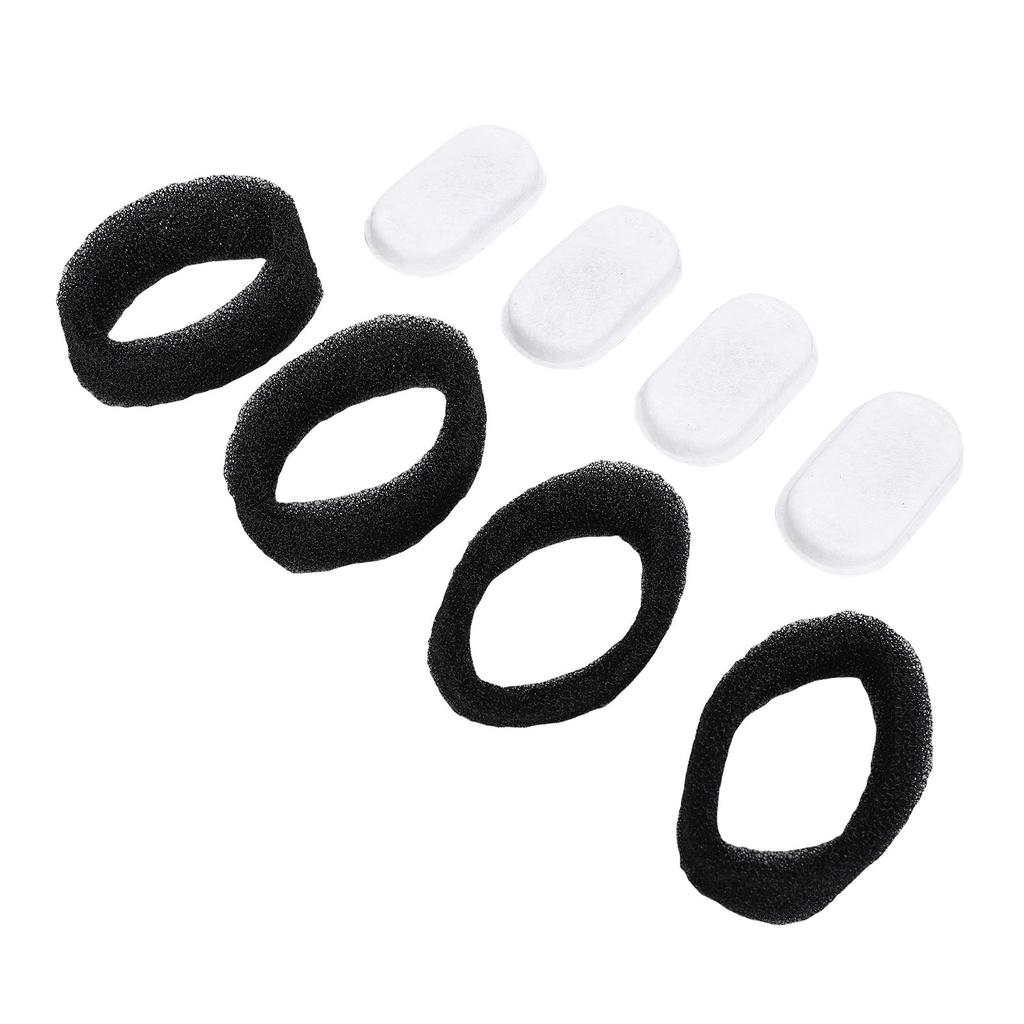 Cat Water Fountain Filters Carbon Cloth Pet Water Dispenser Fountain Replacement Filter with Sponges Style 1