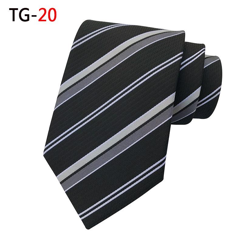 Men's Multi-Color Plaid Polka Dot Tie - Versatile for Formal & Casual Wear
