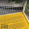 2Pack hare enclosure Mat, Antignaw Plastic Foot Pad, Breathable, Cuttable Gray