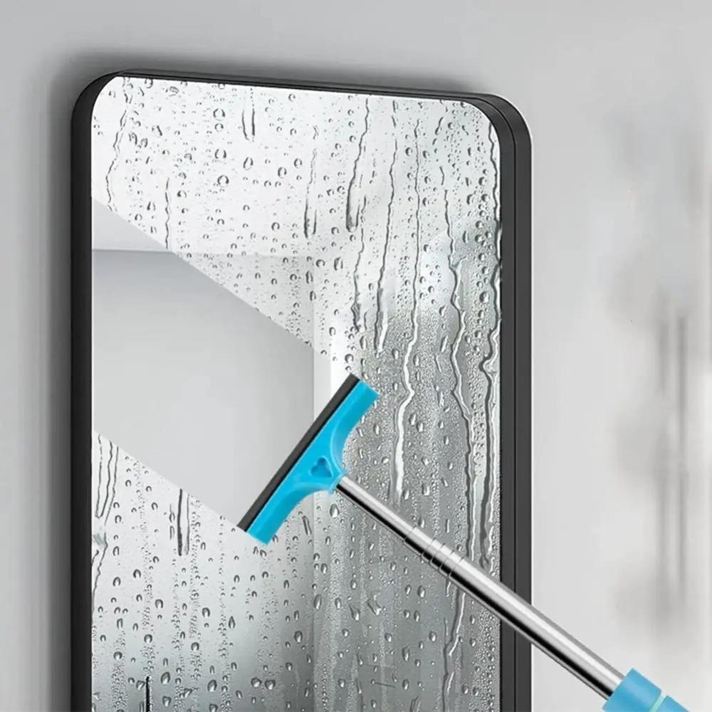 Multifunctional Rearview Mirror Squeegee Extendable Handle Car Side Mirror Squeegee