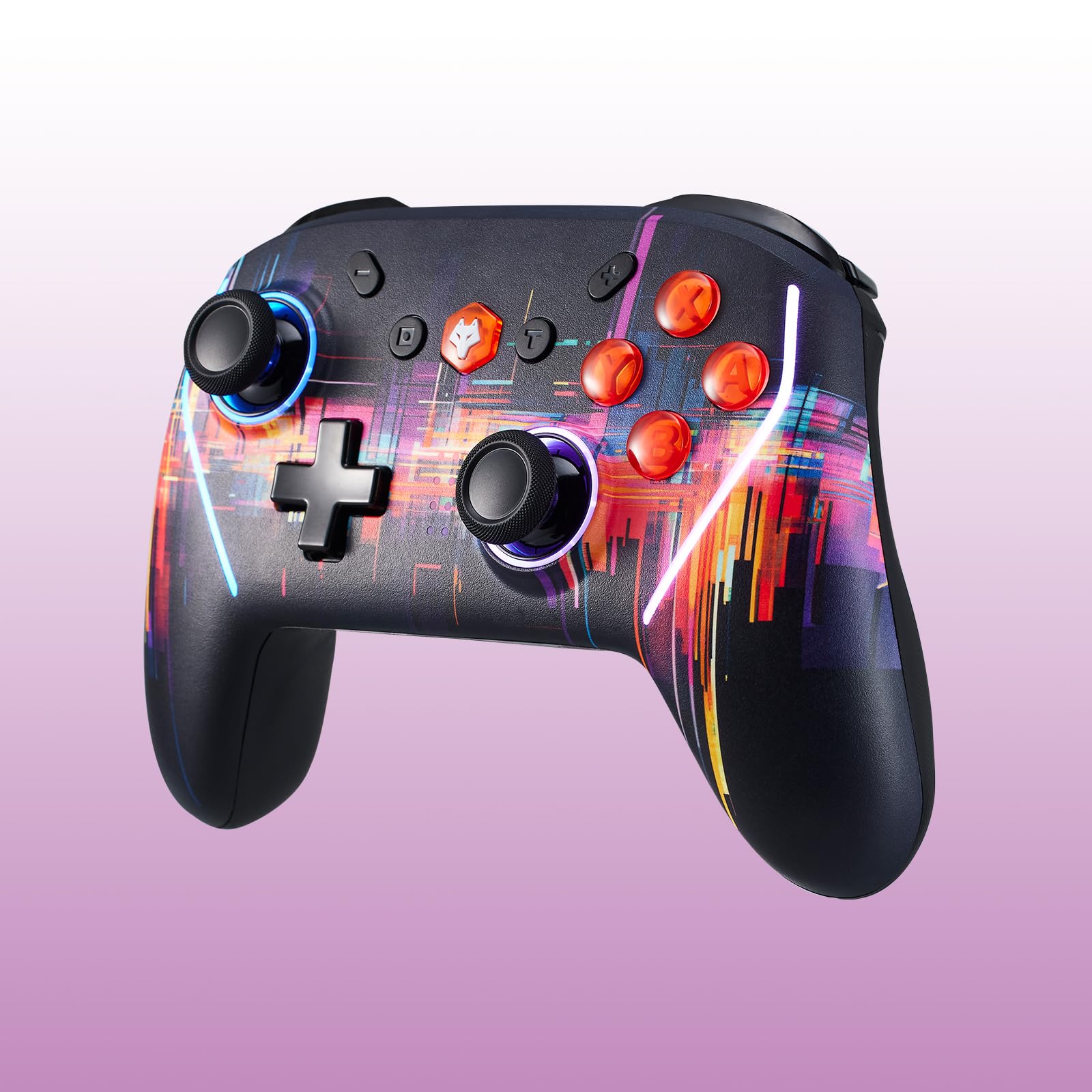 

NBCP Wireless Controller Switch Controller with Mouse Touch on Back Additional Switch Pro Controller with and Turbo Features (for Switch/Lite/OLED