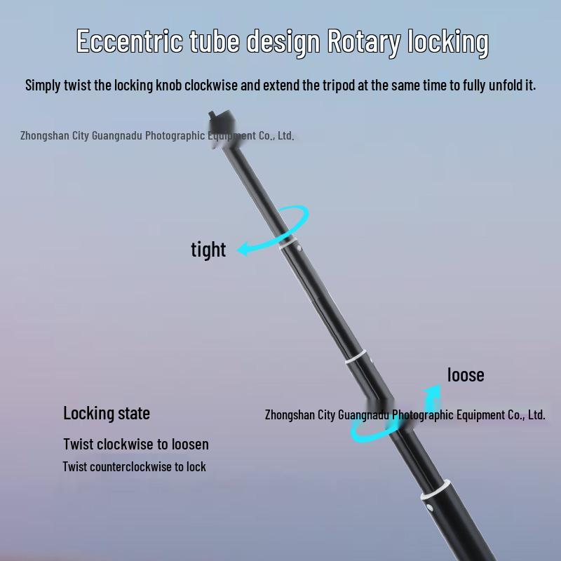 Universal DJI Feiyu Extension Pole Stabilizer for Camera & Phone - Handheld Selfie Stick Stand.