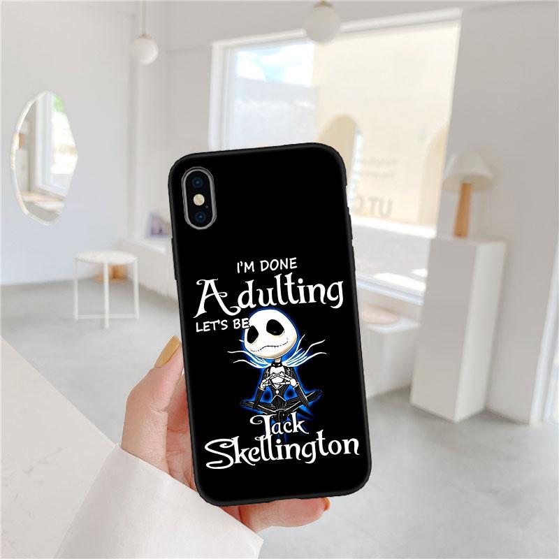 

CJ83 Nightmare Before Christmas Soft Shell Phone Case for iPhone SE X XS XR 11 16E 17 Pro Max Air 8 7 6 6s Plus iPhone 8 Plus
