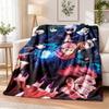 Manta de Franela Jujutsu Kaisen Suave Cálida Acogedora Para Sofá Cama Uso Interior Hogar Dormitorio